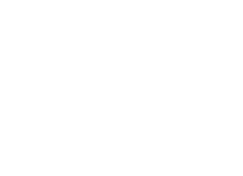 Line drawing of a range oven